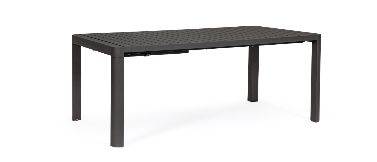 Gartenesstisch Kiplin Ausziehbar 180 cm, Anthrazit Gartenesstisch Kiplin Ausziehbar 180 cm, Anthrazit