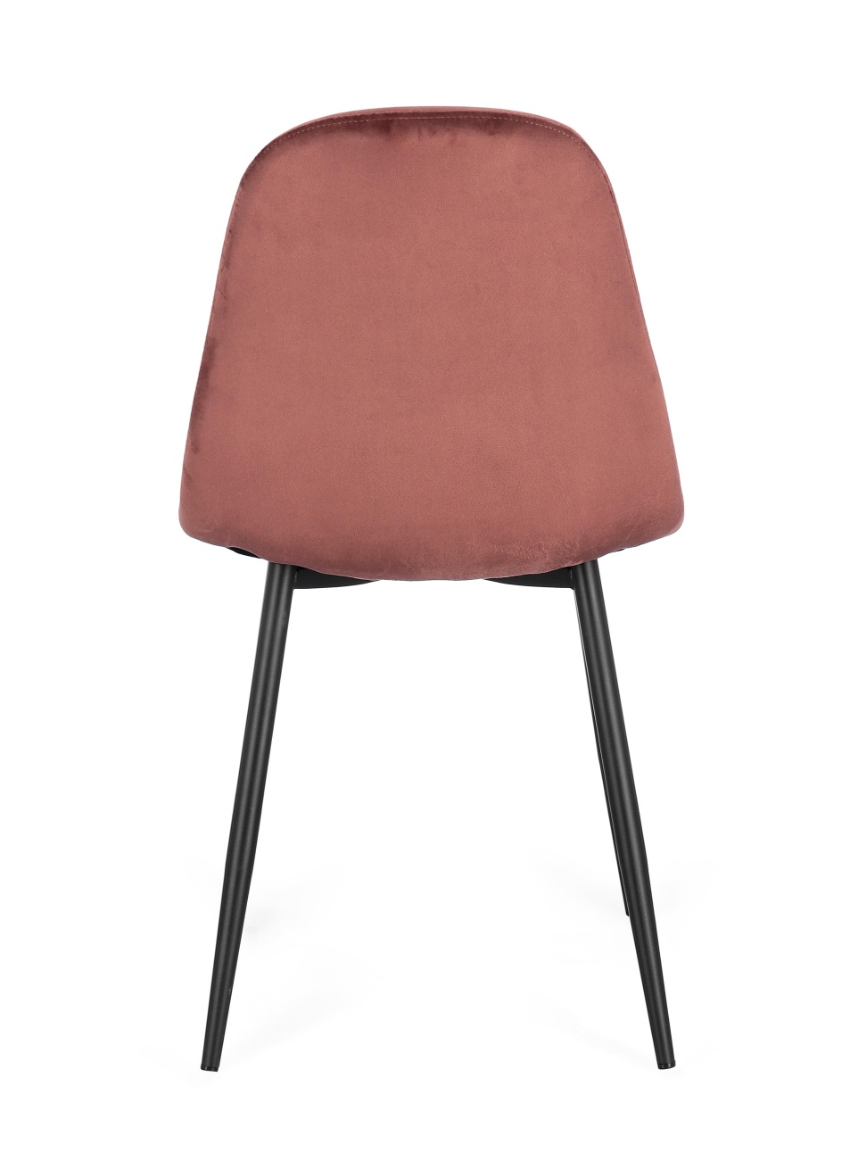 Esszimmerstuhl New Irelia 4er-Set aus Samt, Rosa