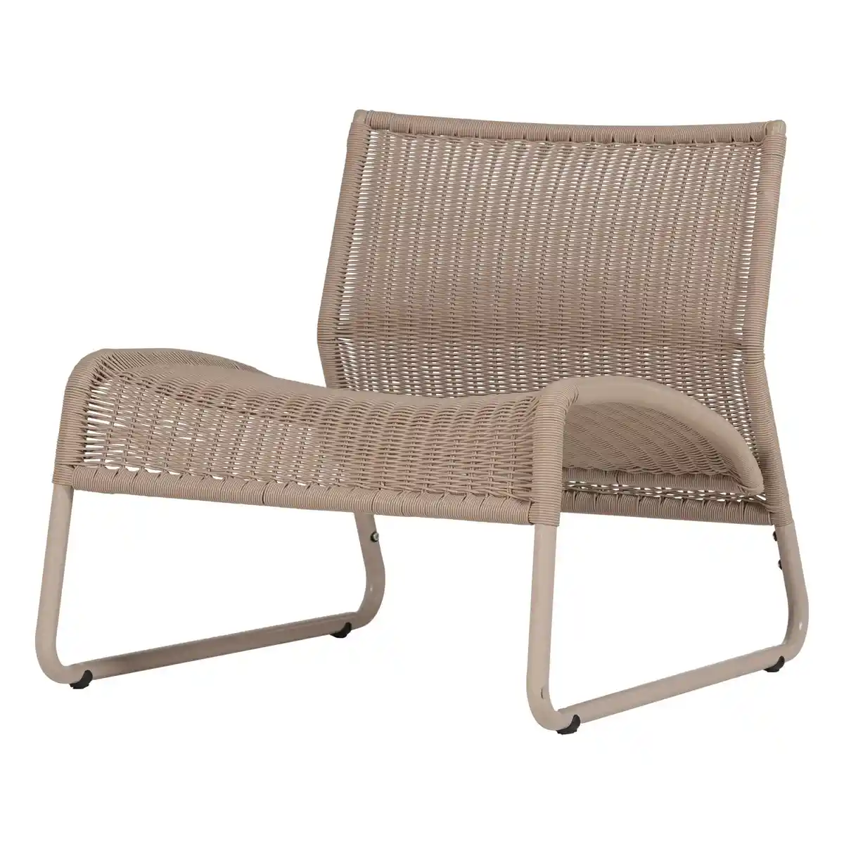 Gartensessel West - Polypropylen & Metall, Sand
