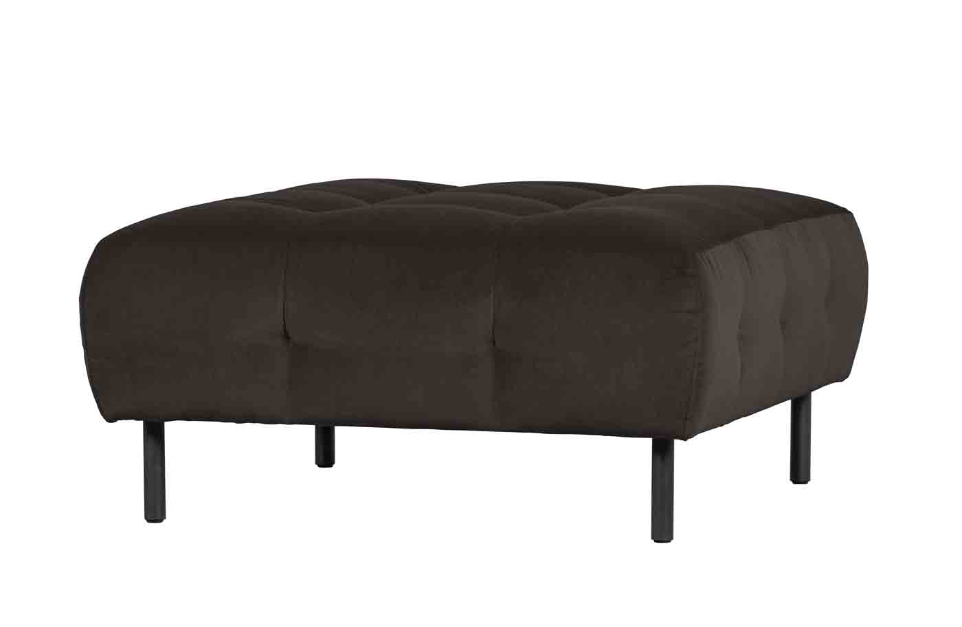 Hocker Lloyd Samt, Schwarz Hocker Lloyd Samt, Schwarz