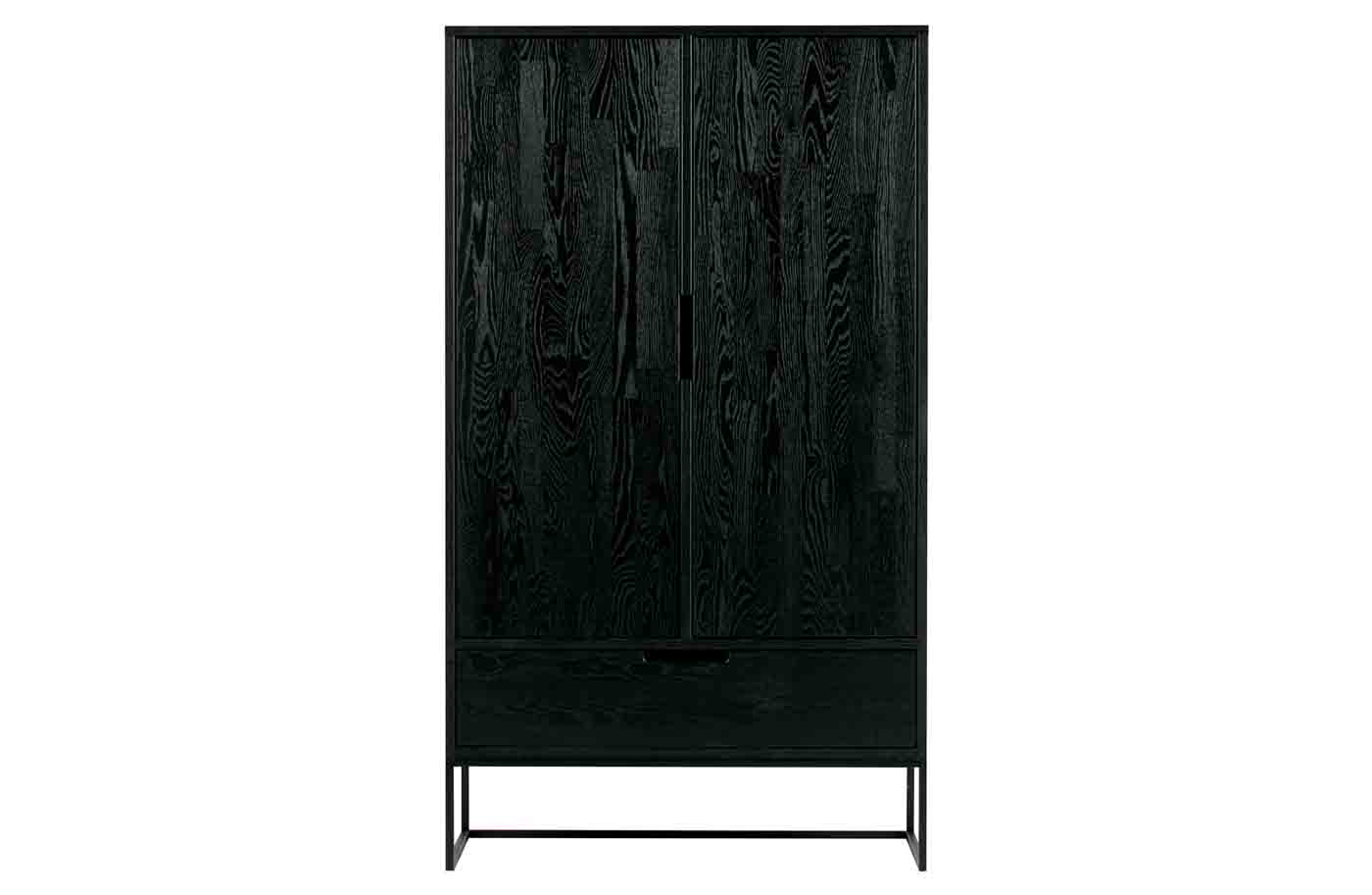 Schrank Silas, Eiche Schwarz