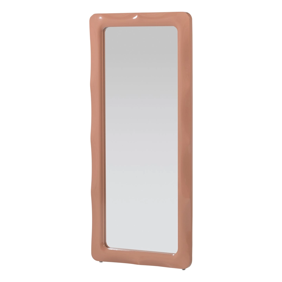 Spiegel Norea - Hochglanz Altrosa, 180 x 180 cm