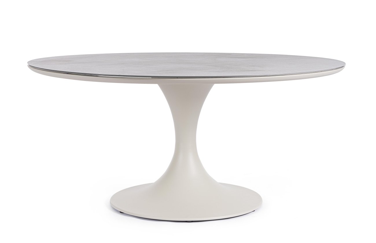 Gartenesstisch Arnold aus Aluminium Ø 158 cm, Pelikan Gartenesstisch Arnold aus Aluminium Ø 158 cm, Pelikan