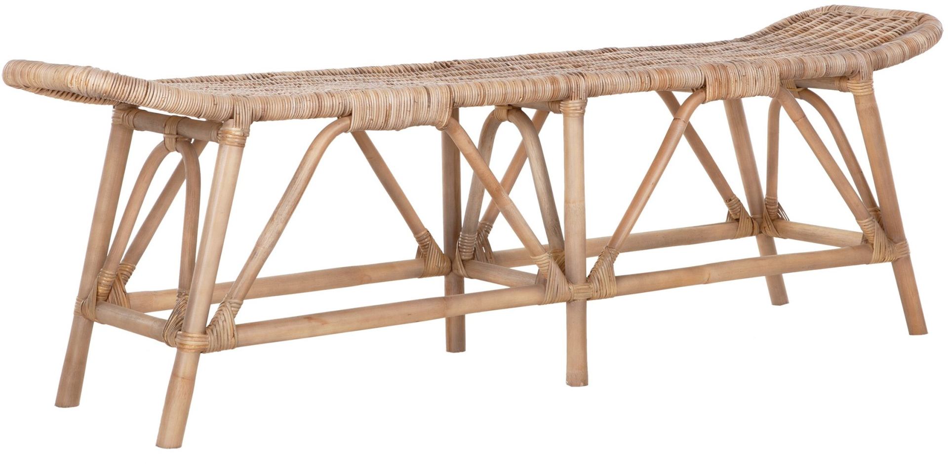 Bank San Antonio aus Rattan, 150 cm Bank San Antonio aus Rattan, 150 cm