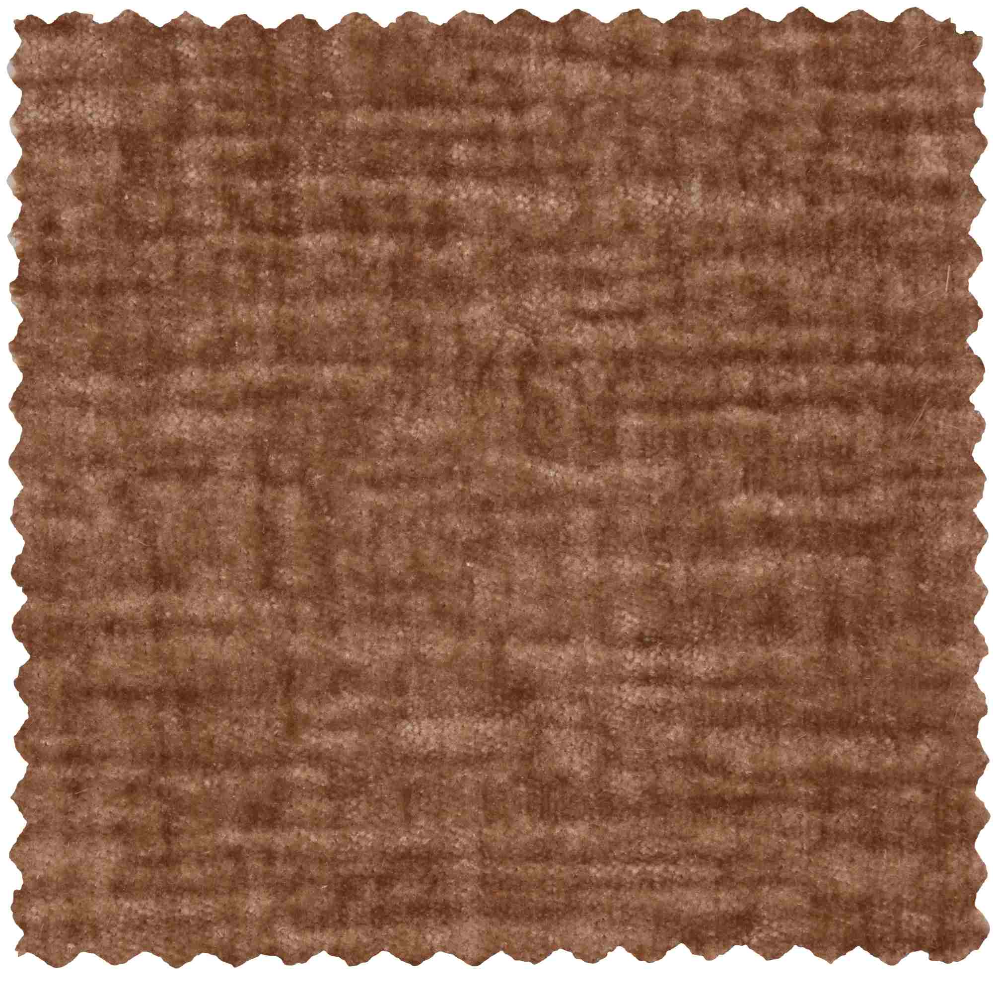 Sofa Statement 6-Sitzer 372 cm - Chenille-Samt, Terra