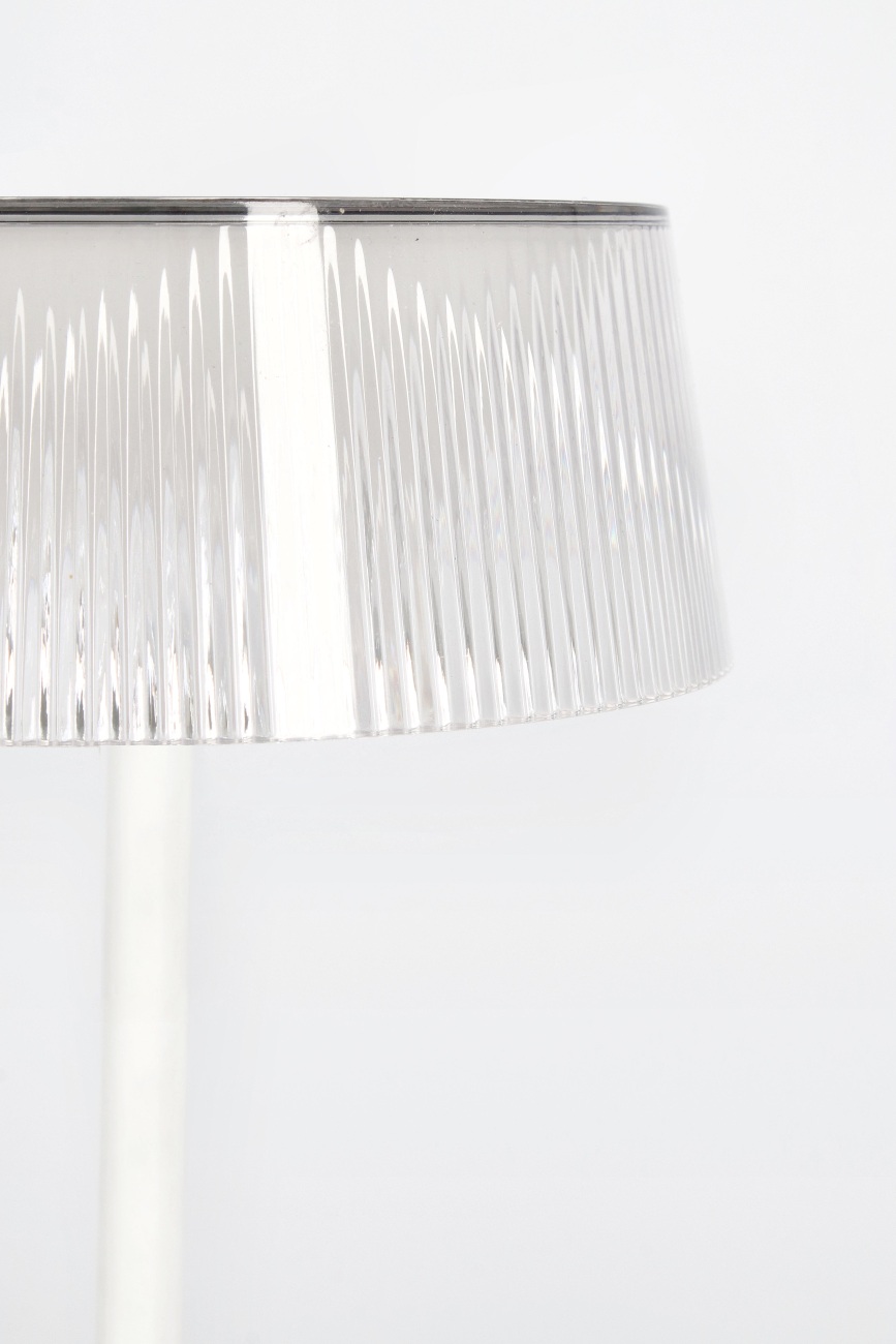 Gartentischleuchte Caral mit LED, Weiß