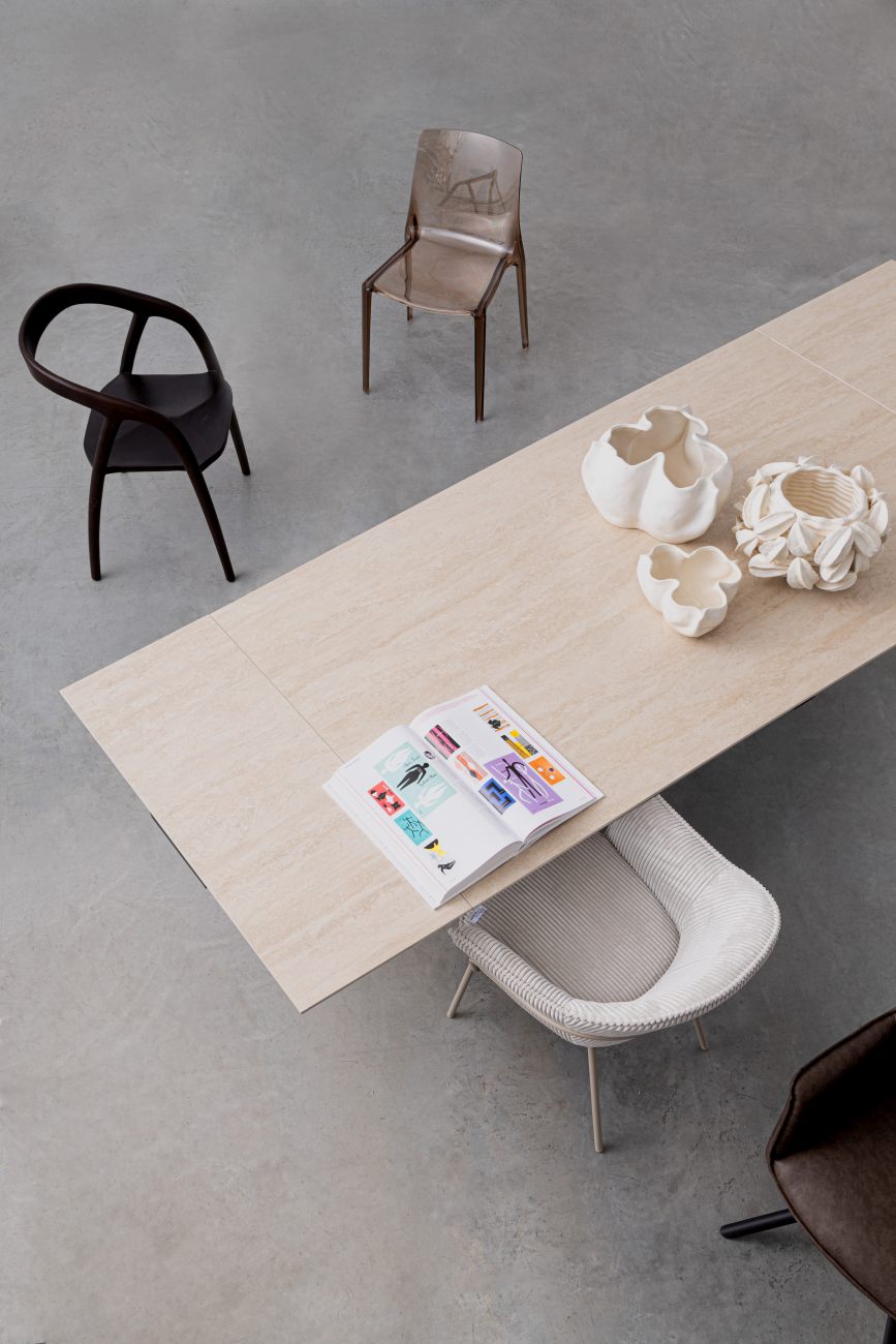 Gartenstuhl Adele 4er-Set, Coffee