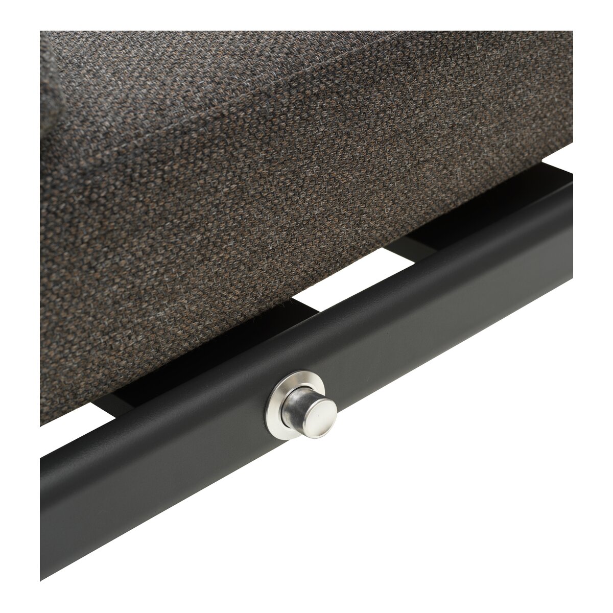 Gartensessel Gordon Anthrazit - Aluminium & Outdoor-Stoff, verstellbare Lehne