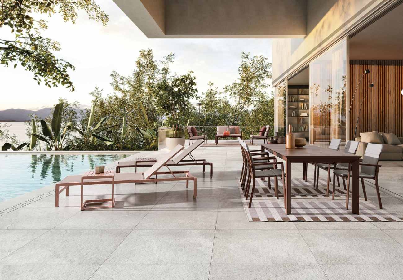 Gartenstuhl Konnor stapelbar mit Armlehne, Barn