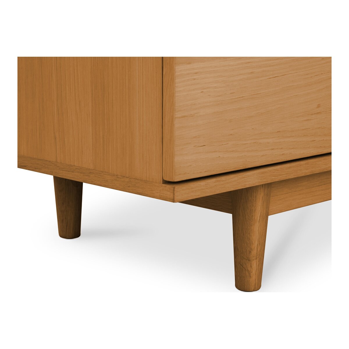 TV-Board Enimeta Eiche Natur 160 cm - mit Türen & Soft-Close