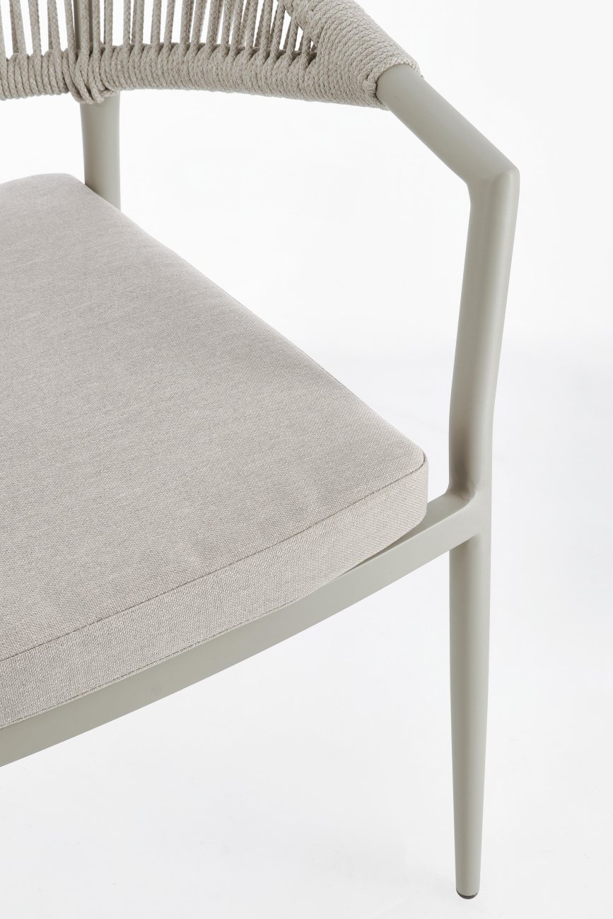 Gartenstuhl Millor aus Aluminium, Saturn / Saturn