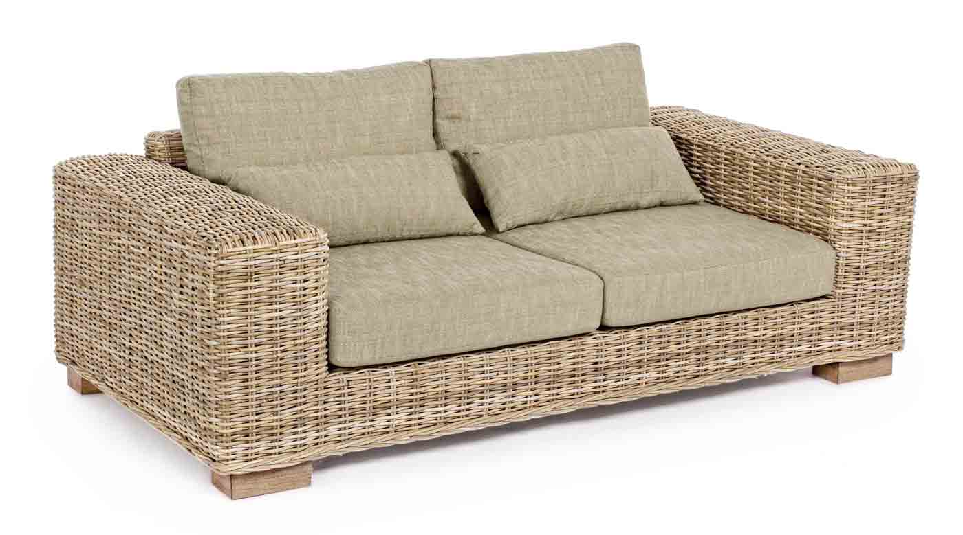 Rattansofa Leandro, 2,5 Sitzer Rattansofa Leandro, 2,5 Sitzer
