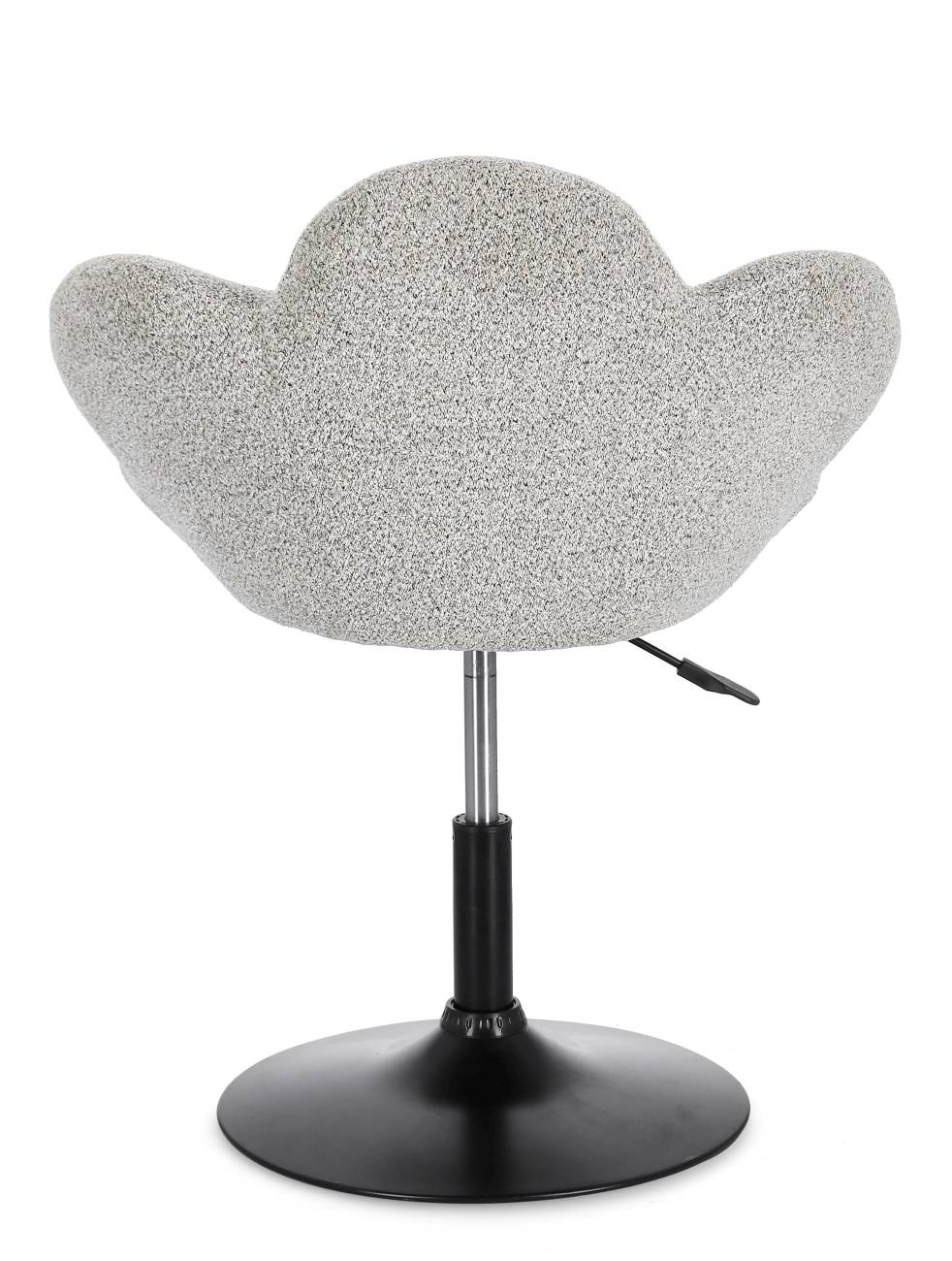 Esszimmerstuhl Fleur 2er-Set, Schwarz / Beige