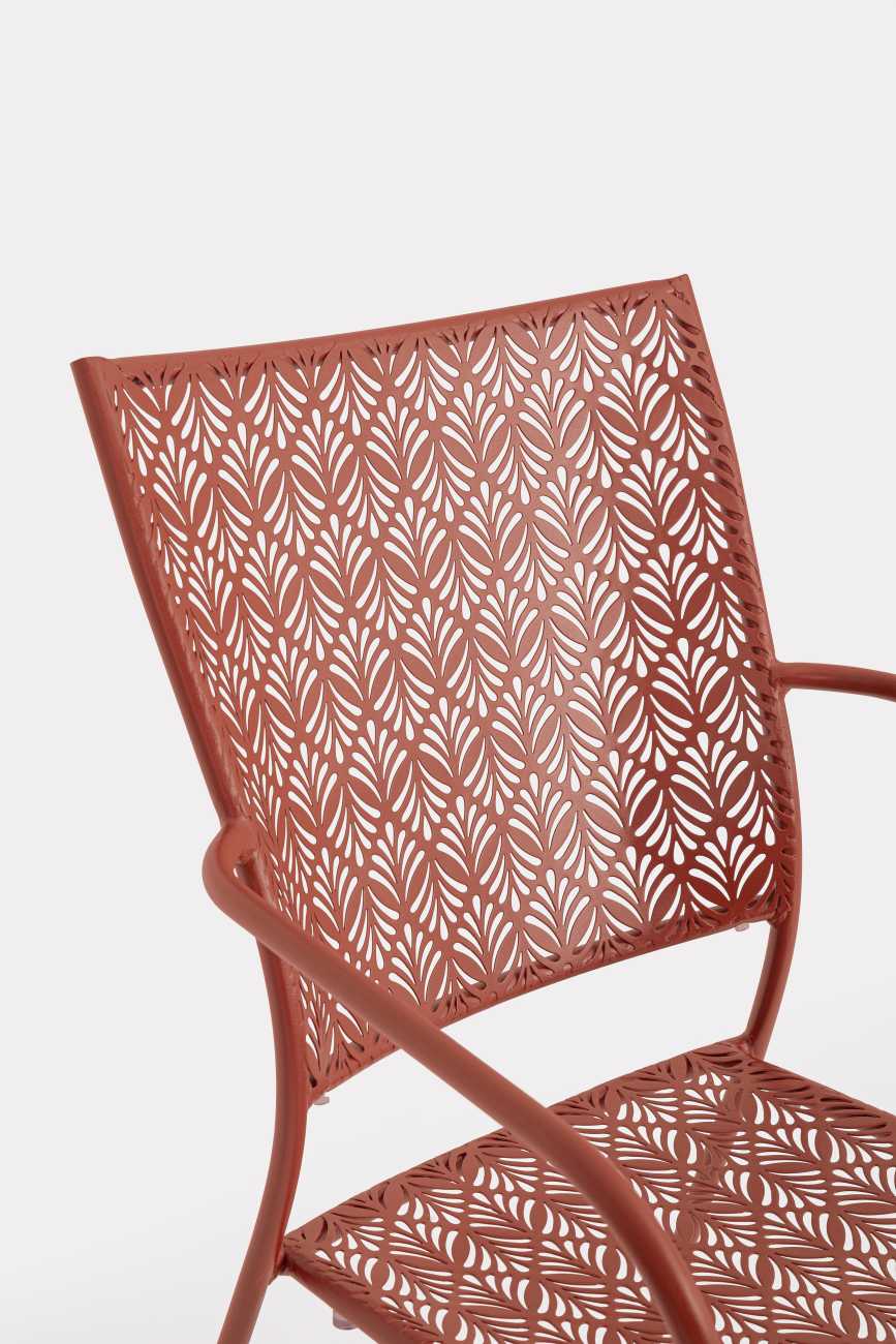 Gartenstuhl Lizette aus Metall, Picant