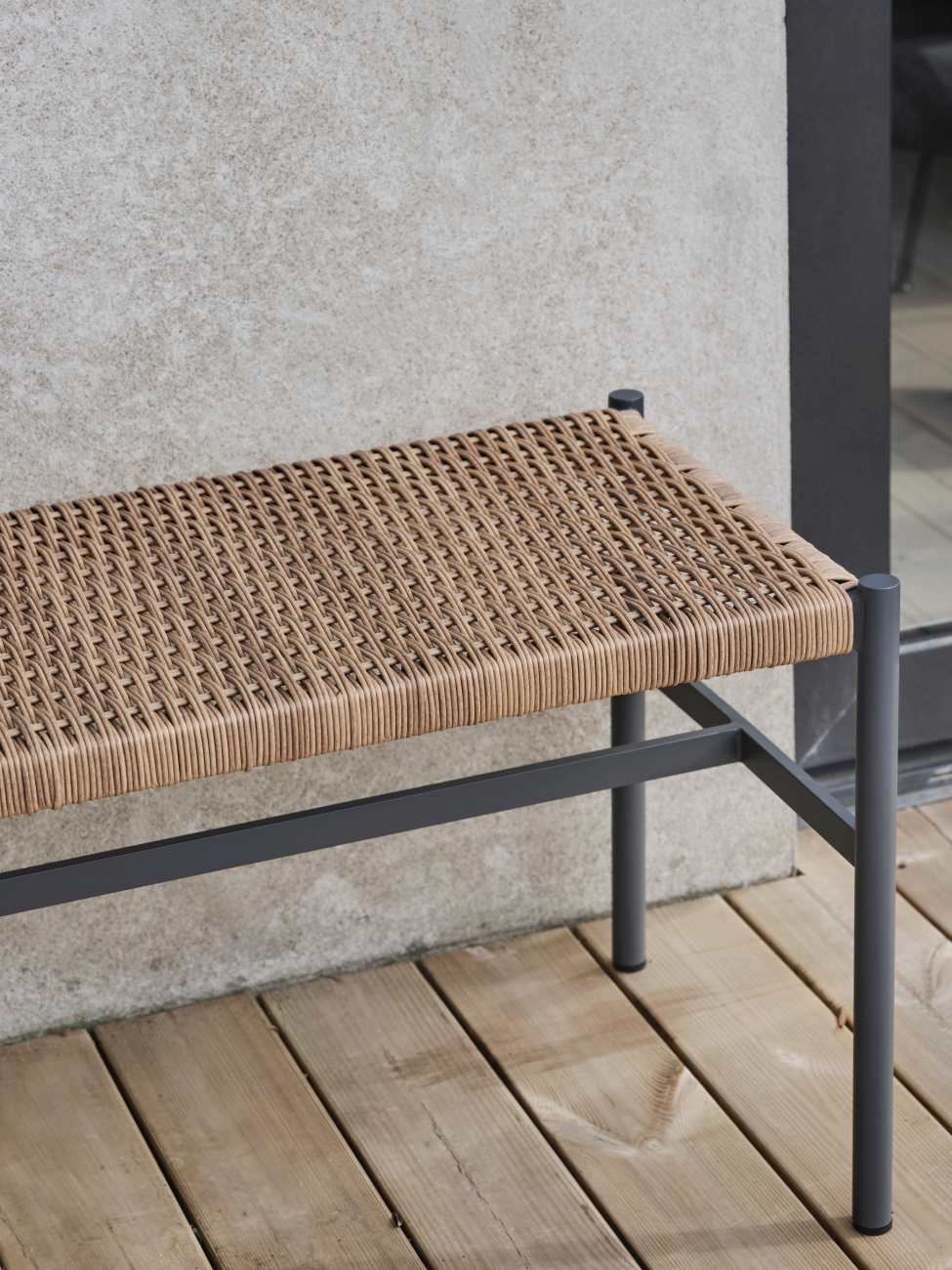 Gartenbank DK 106 cm, Anthrazit