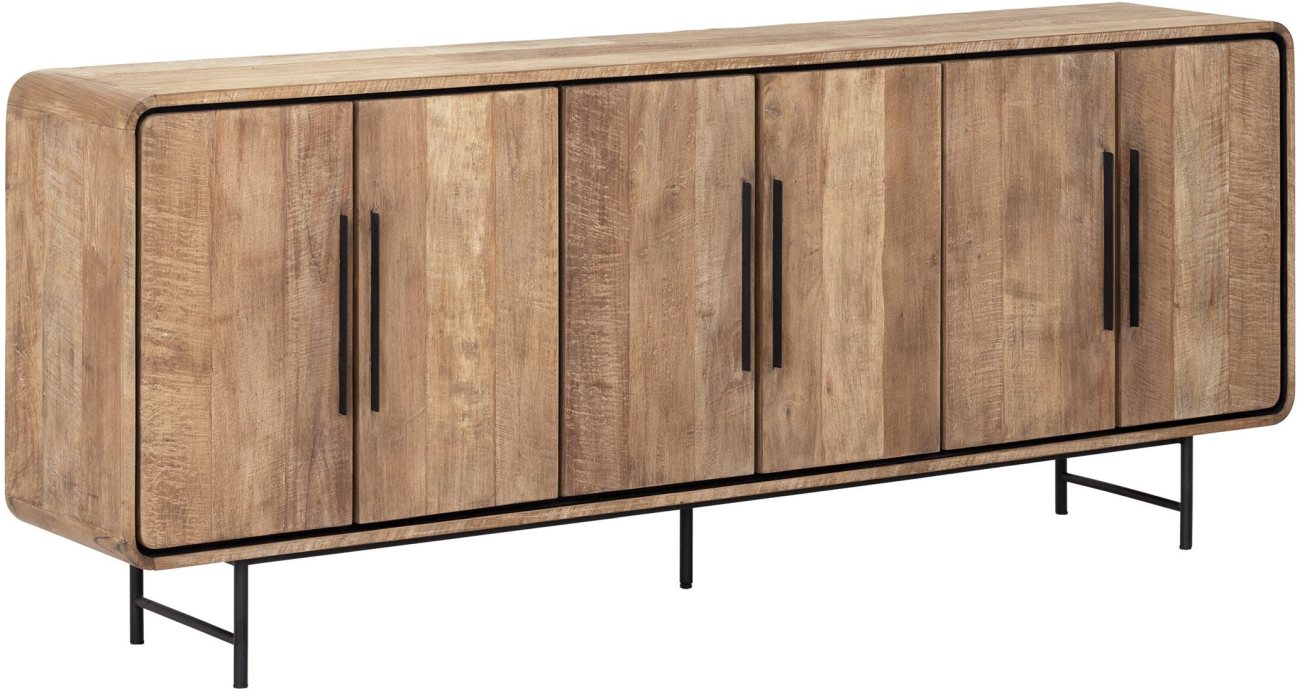 Sideboard Evo aus recyceltem Teakholz, 220 cm Sideboard Evo aus recyceltem Teakholz, 220 cm