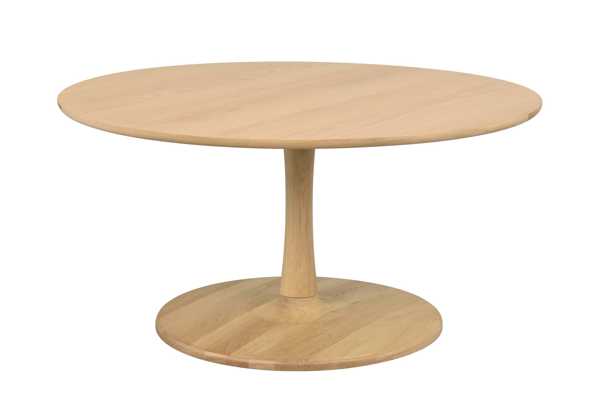 Couchtisch Hobart Rund, 90cm, Eiche Natur passt perfekt in stilvolle Wohnräume. Couchtisch Hobart Rund, 90cm, Eiche Natur