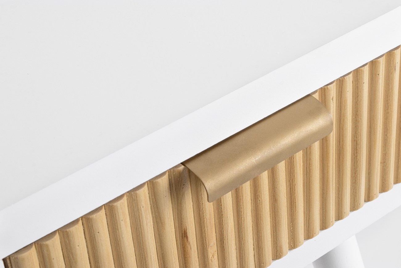 Konsole Charley aus Paulowniaholz, 110 cm