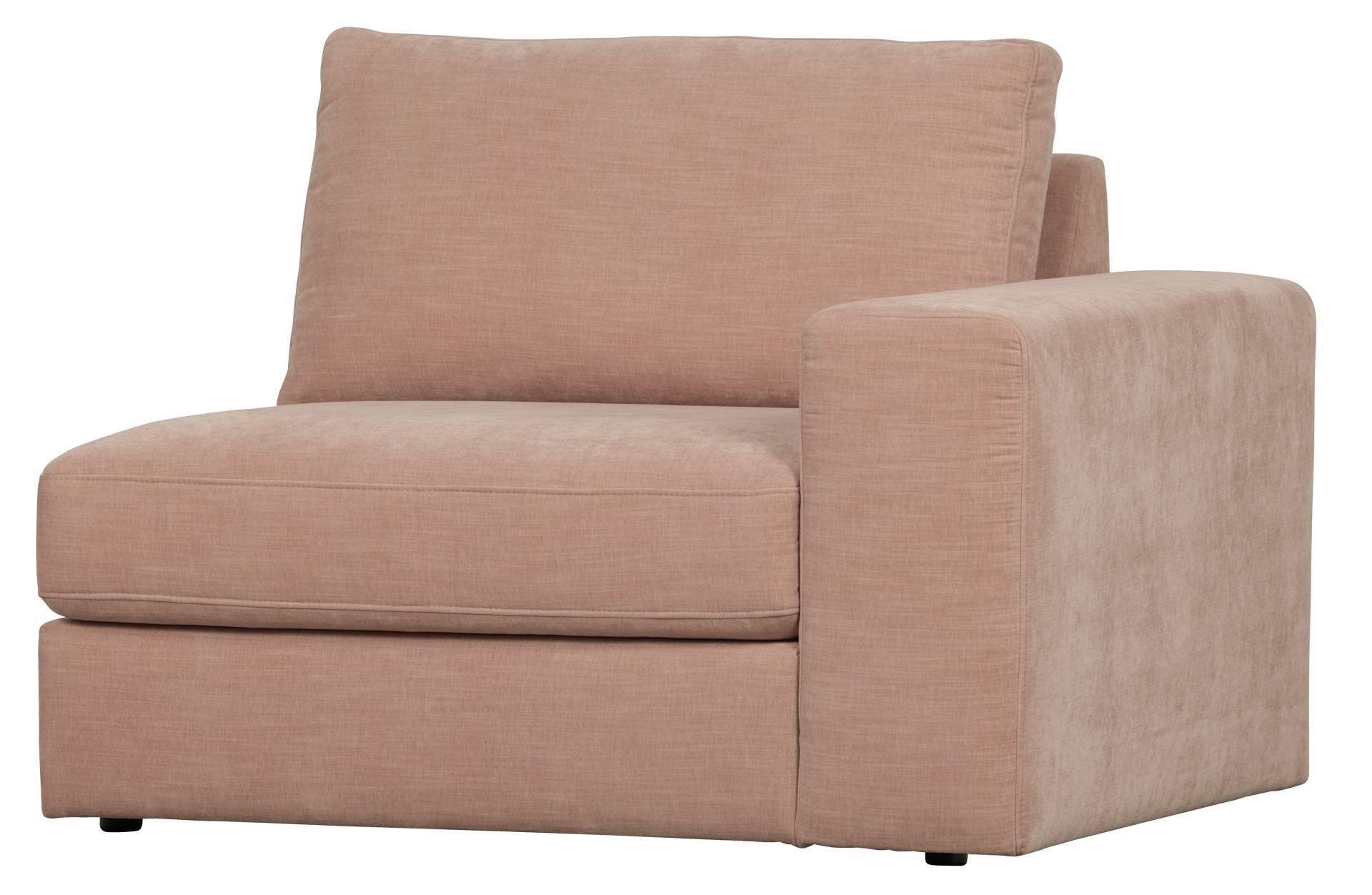Modulsofa Family 1-Seat Element Rechts, Rosa Modulsofa Family 1-Seat Element Rechts, Rosa