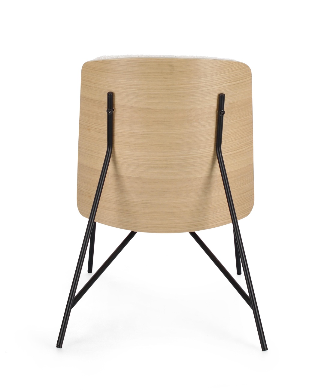 Der Sessel Emmerson überzeugt mit seinem modernen Stil. Gefertigt wurde er aus Boucle-Stoff, welcher einen Beigen Farbton besitzt. Das Gestell ist aus Metall und hat eine schwarze Farbe. Der Sessel besitzt eine Sitzhöhe von 46 cm.