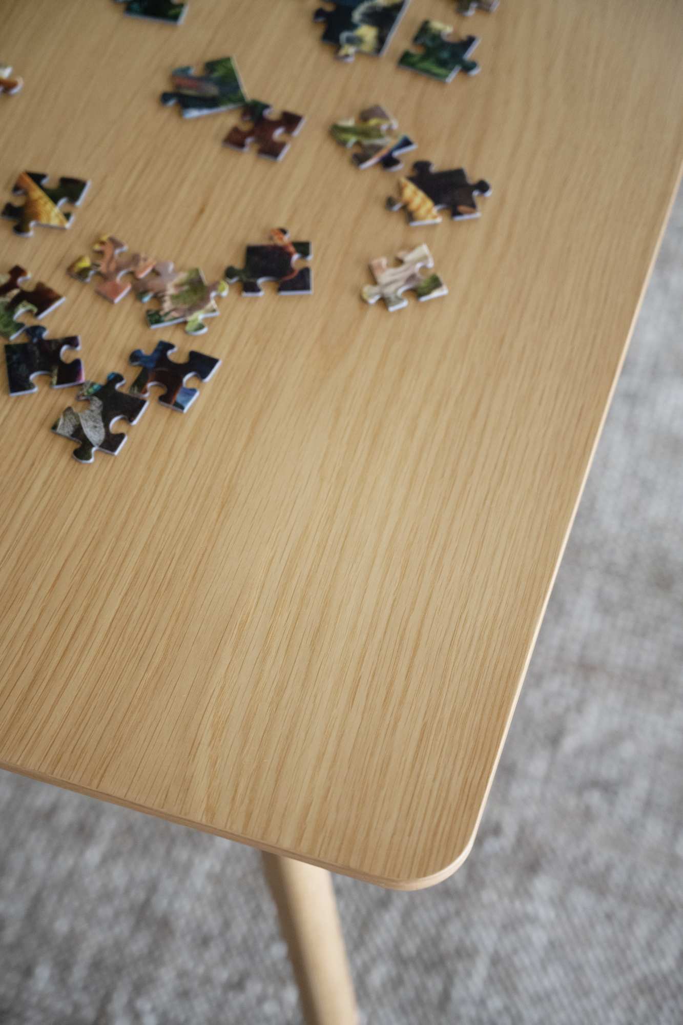 Esstisch Yumi Rechteckig 190x90cm, MDF Eiche Natur – überzeugt mit zeitlosem Stil.