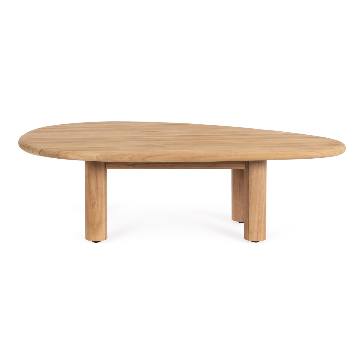 Gartencouchtisch Titus - Teakholz massiv Natur, 120 x 78 cm
