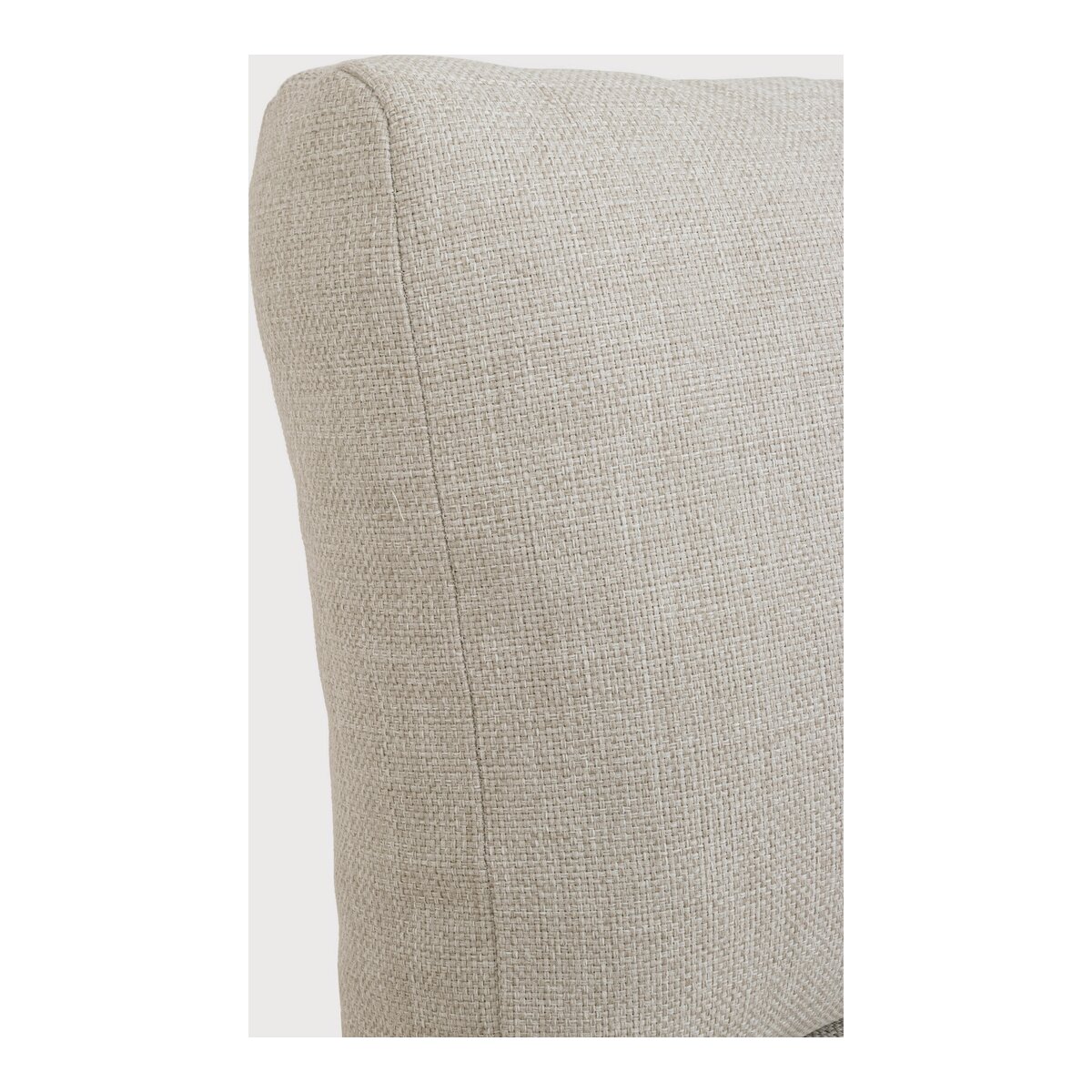 Gartenecksofa Zelmar - Aluminium Off-White & Olefin Grau, inkl. Couchtisch