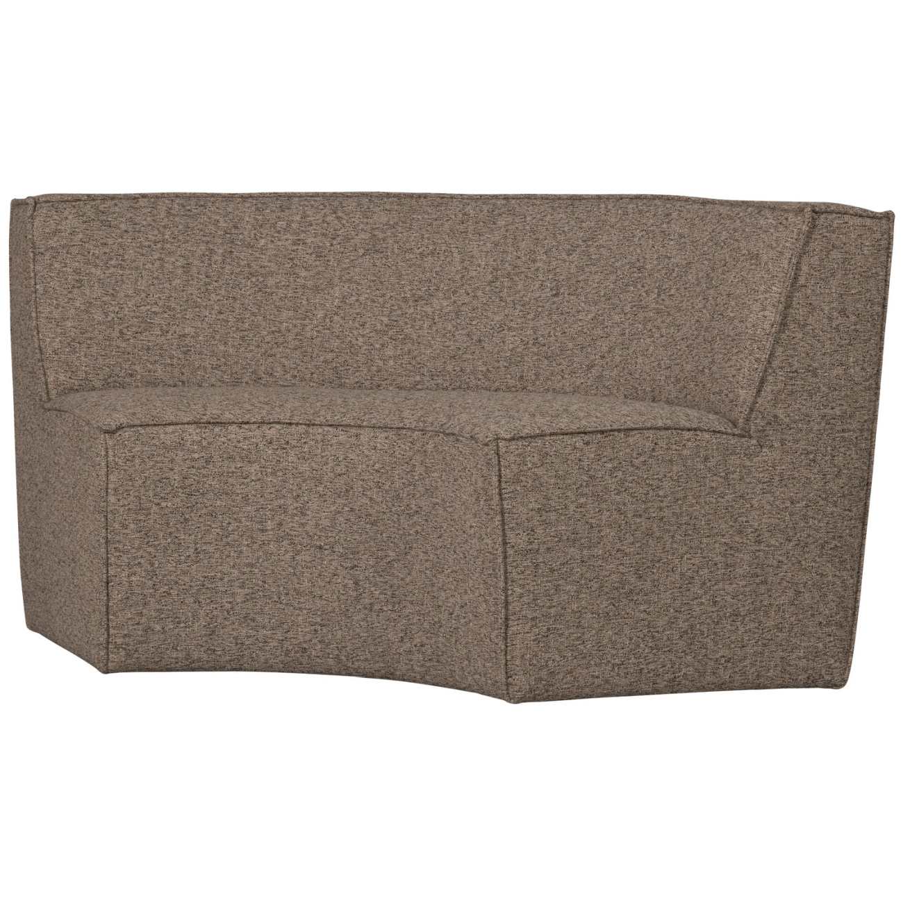 Essbank Europa aus Webstoff 2-Sitzer, Dunkelbraun Essbank Europa aus Webstoff 2-Sitzer, Dunkelbraun