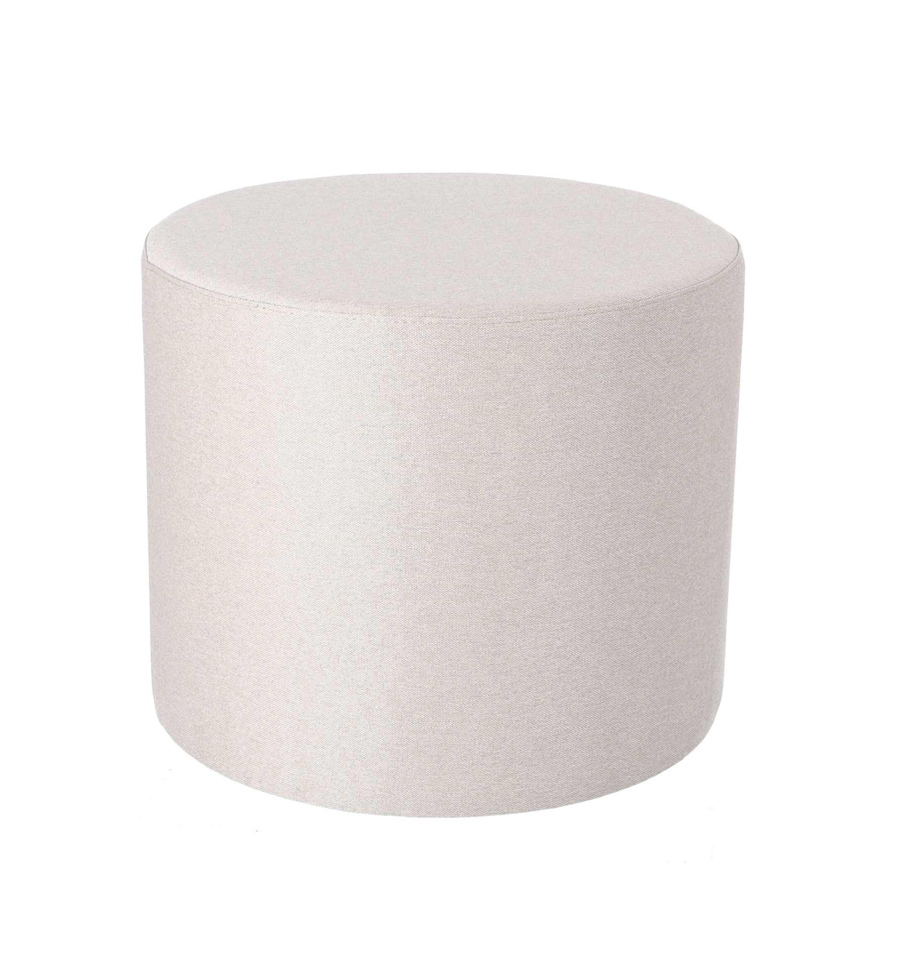 Pouf Rondo Ø 50 cm, Beige Pouf Rondo Ø 50 cm, Beige