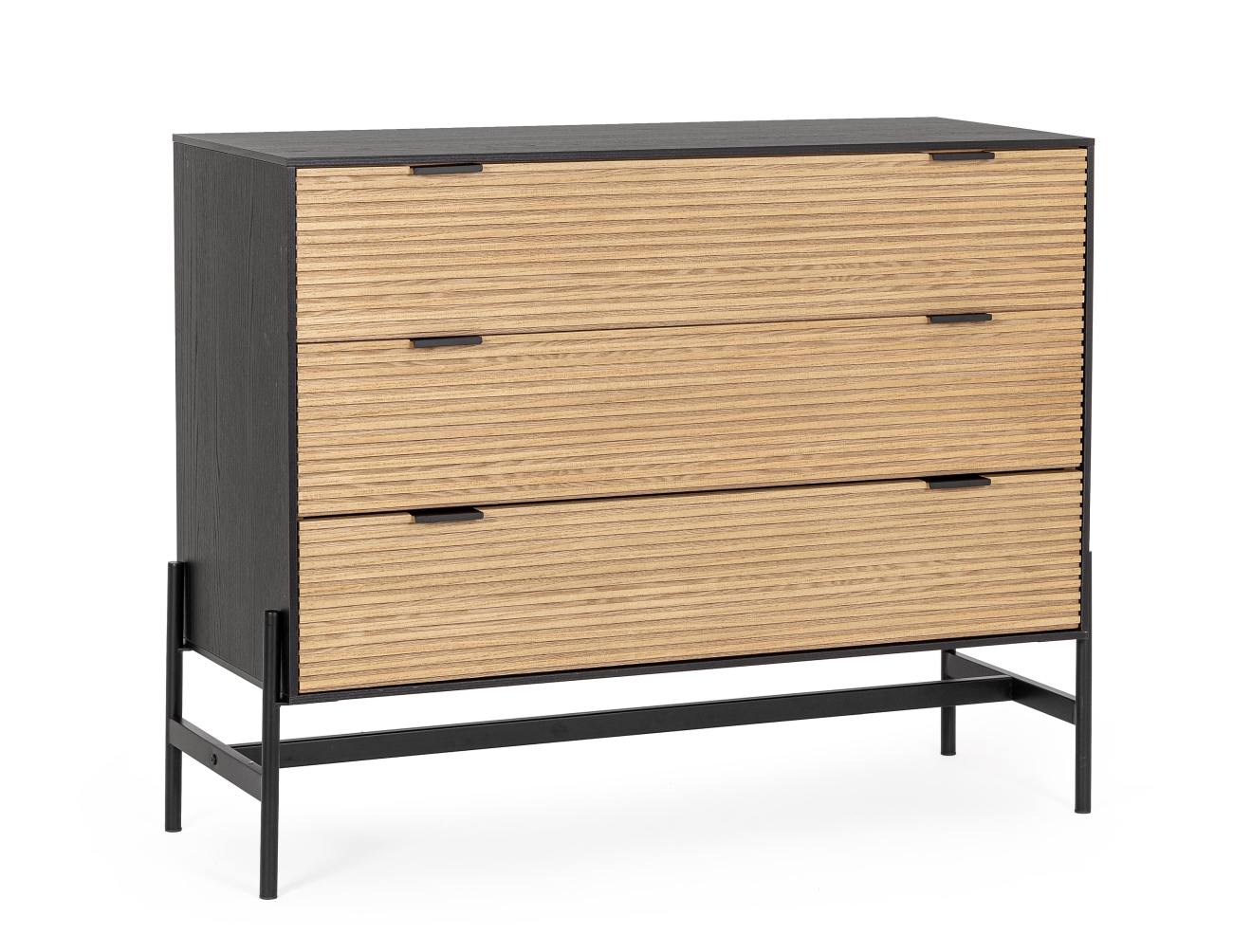 Kommode Allycia aus Eschenholz, 104 cm Kommode Allycia aus Eschenholz, 104 cm