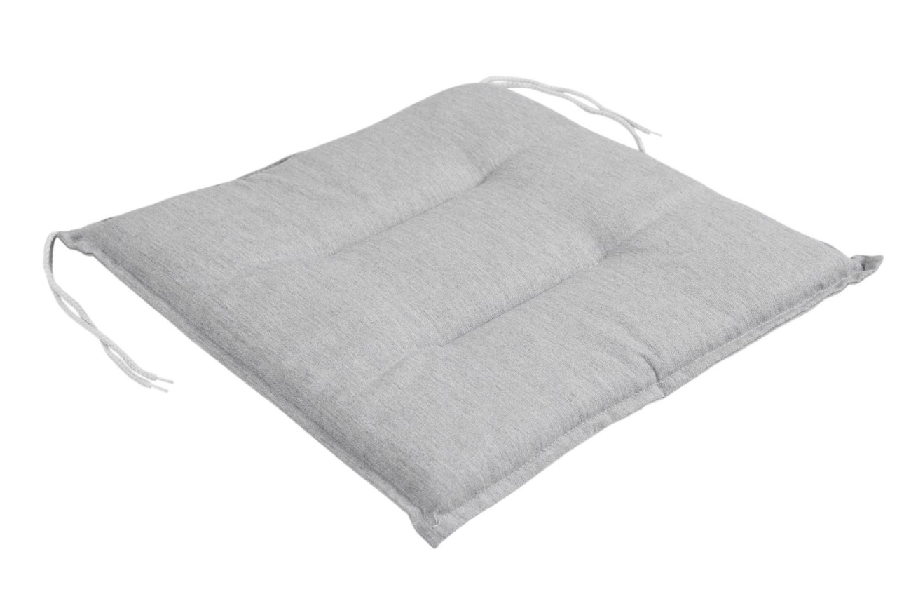 Sitzkissen Erpe für Gartenstühle, Grau Sitzkissen Erpe für Gartenstühle, Grau