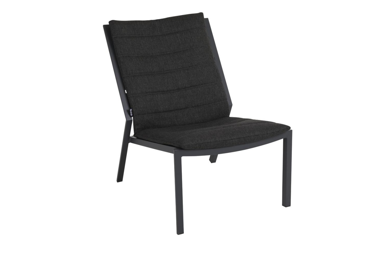 Gartensessel Delia aus Metall, Anthrazit