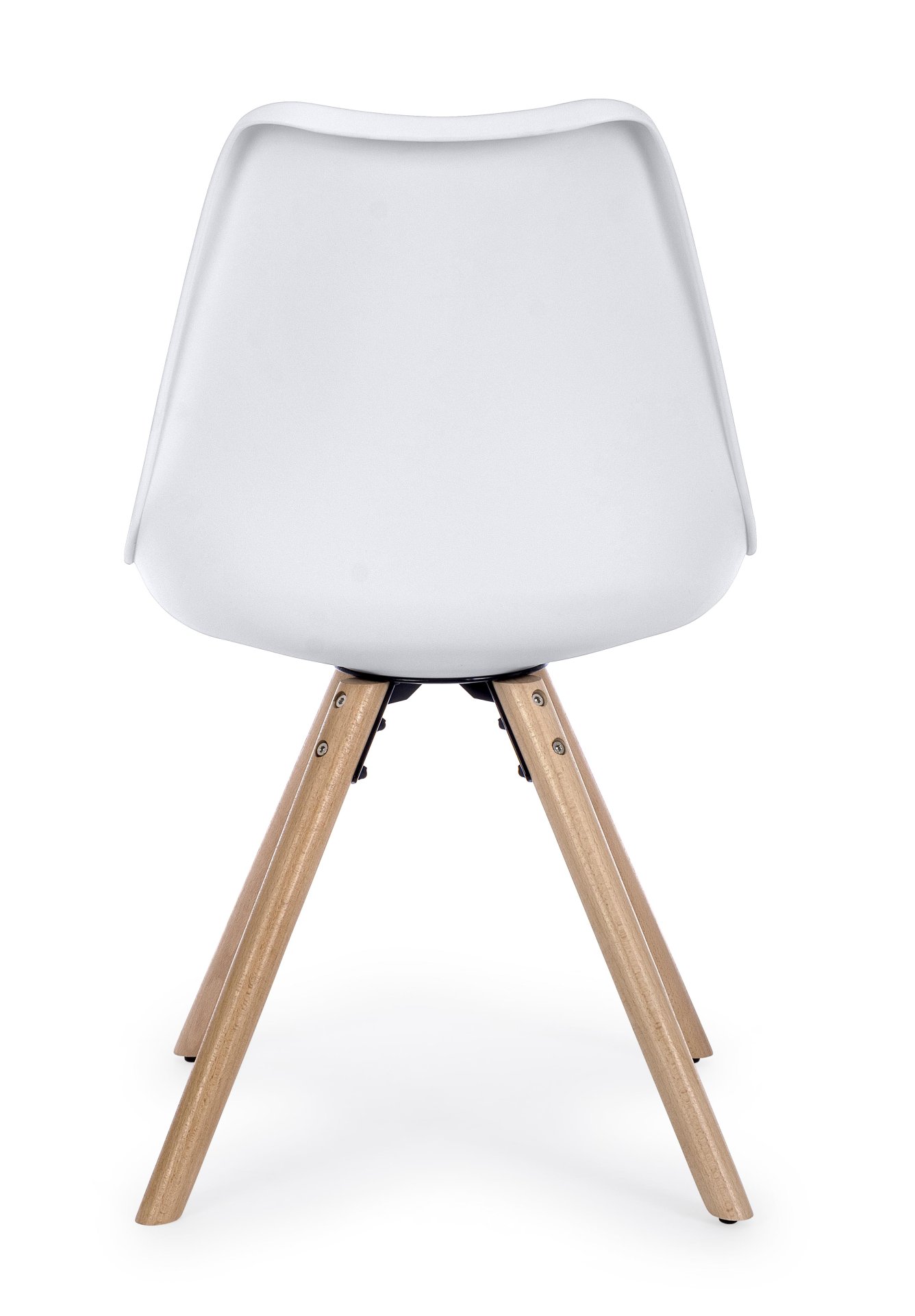 Der Stuhl New Trend überzeugt mit seinem modernem Design. Gefertigt wurde der Stuhl aus Kunststoff, welcher einen weißen Farbton besitzt. Das Gestell ist aus Buchenholz. Die Sitzhöhe des Stuhls ist 49 cm