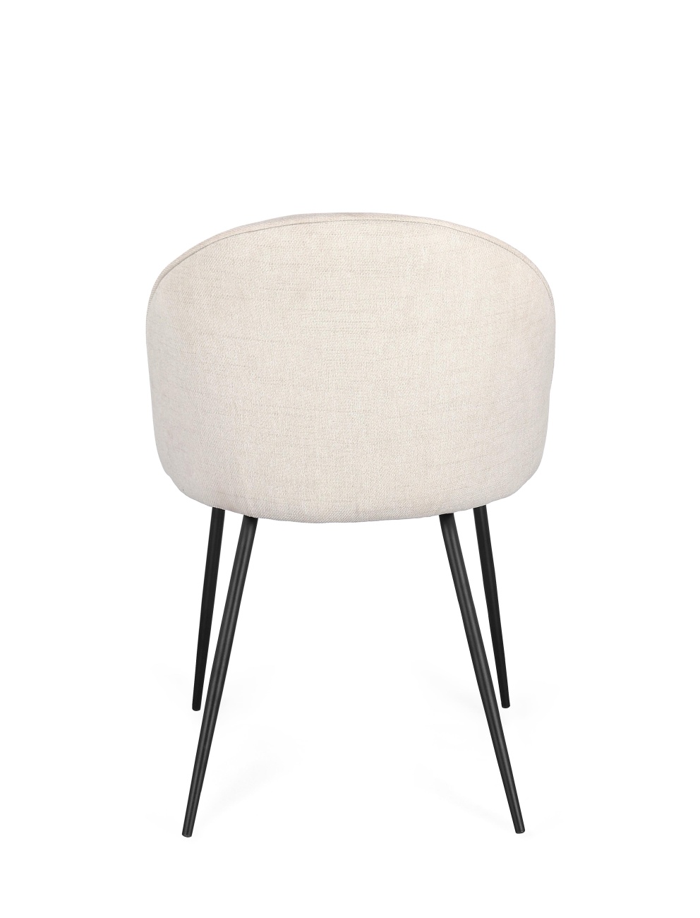 Esszimmerstuhl New Tanya 4er-Set aus Stoff, Eis