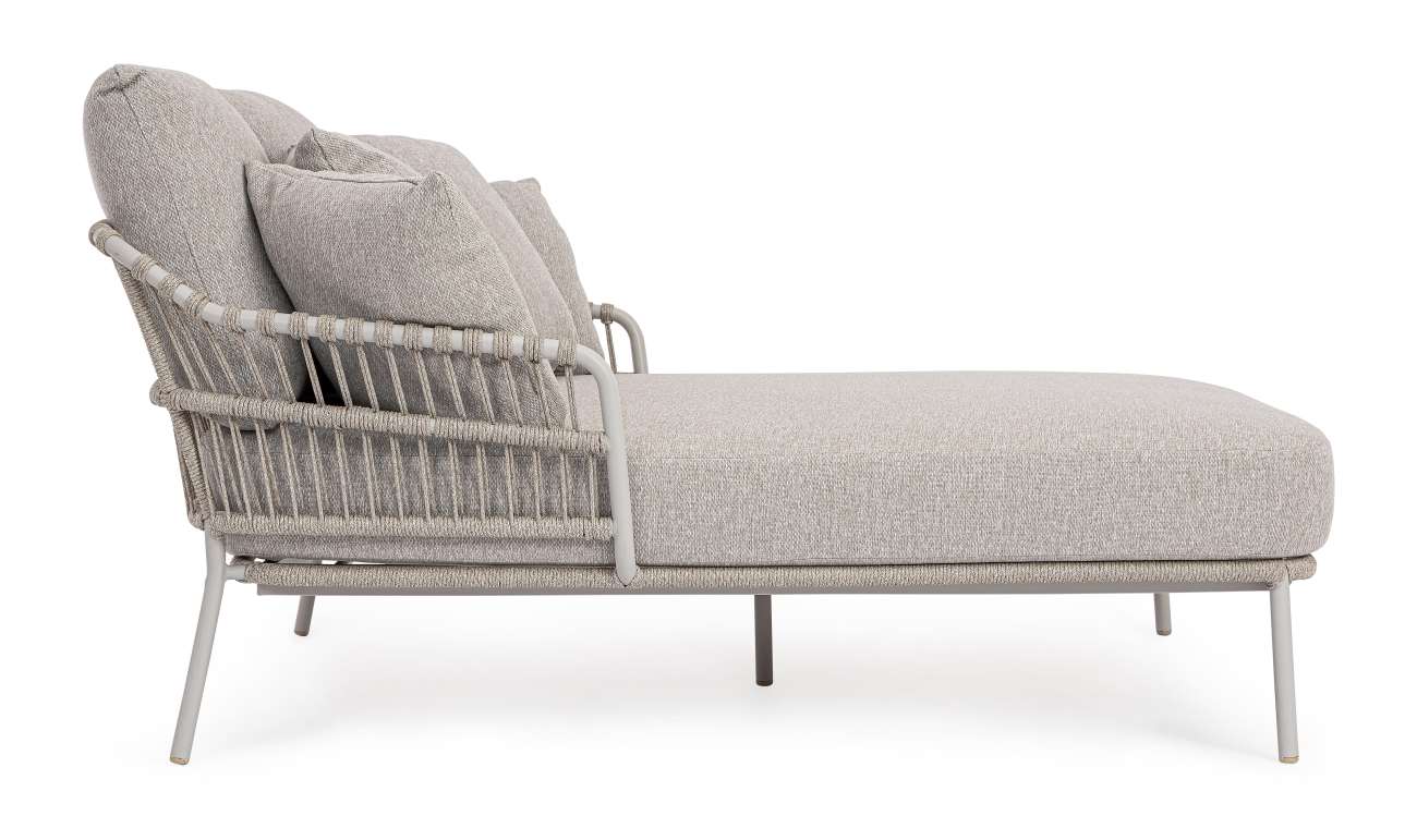 Gartendaybed Talaia aus Metall, Frostig