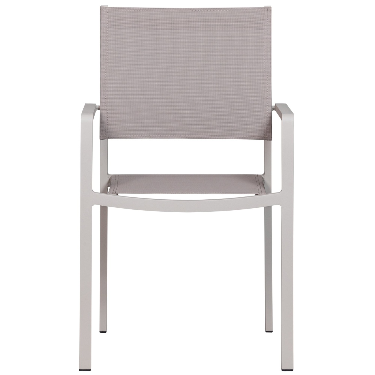 Der Gartenstuhl Fowl überzeugt mit seinem modernen Design. Gefertigt wurde er aus Textilene, welches einen Sand Farbton besitzt. Das Gestell ist aus Aluminium und hat eine Sand Farbe. Der Stuhl besitzt eine Sitzhöhe von 46 cm.