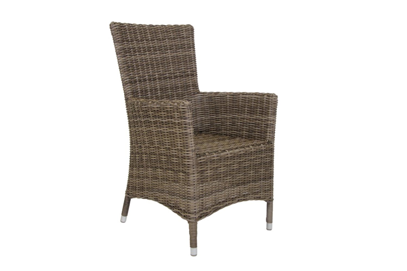 Gartenstuhl Ninja mit Armlehne, Braun Gartenstuhl Ninja mit Armlehne, Braun