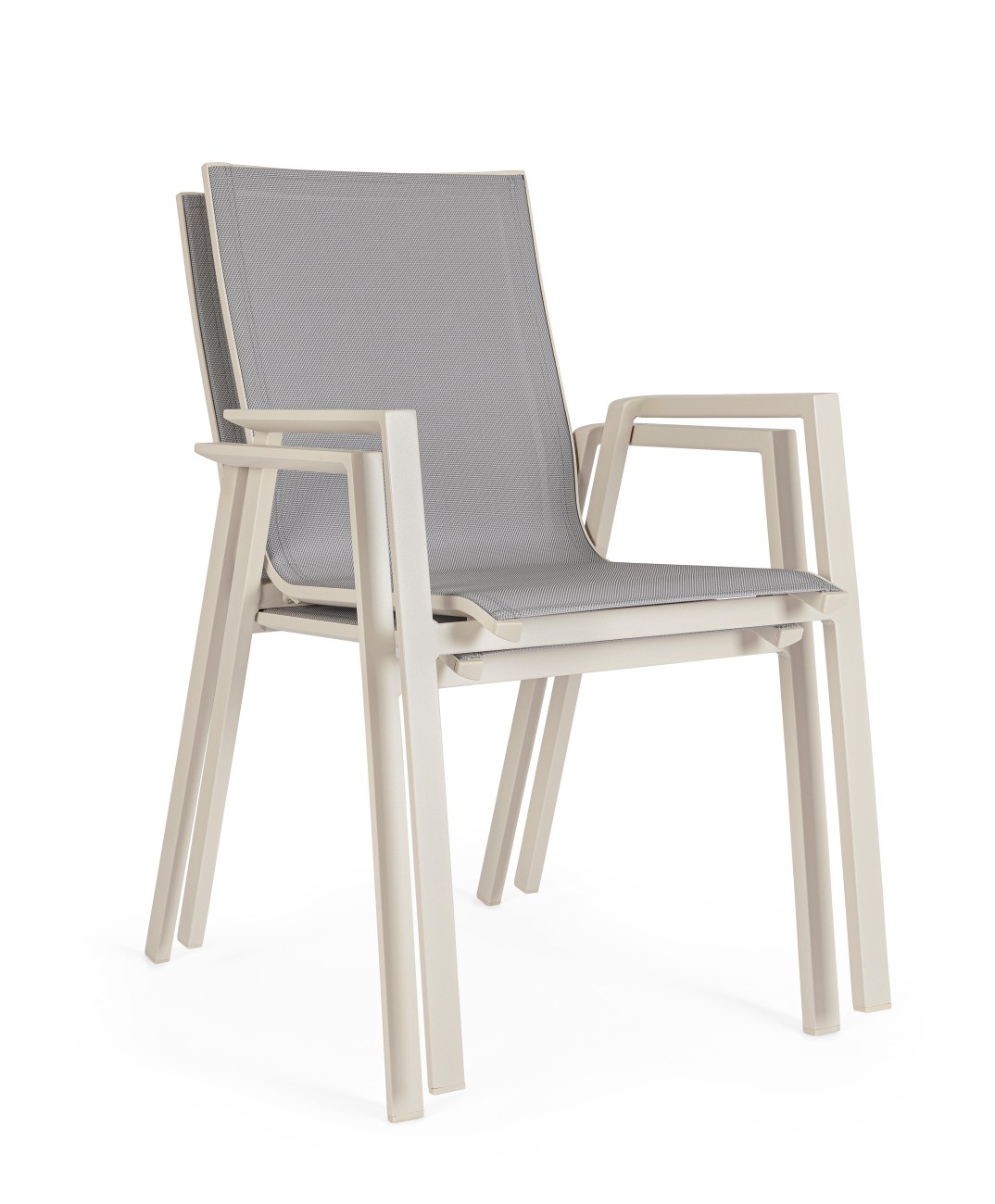 Gartenstuhl Krion stapelbar mit Armlehne, Pelikan