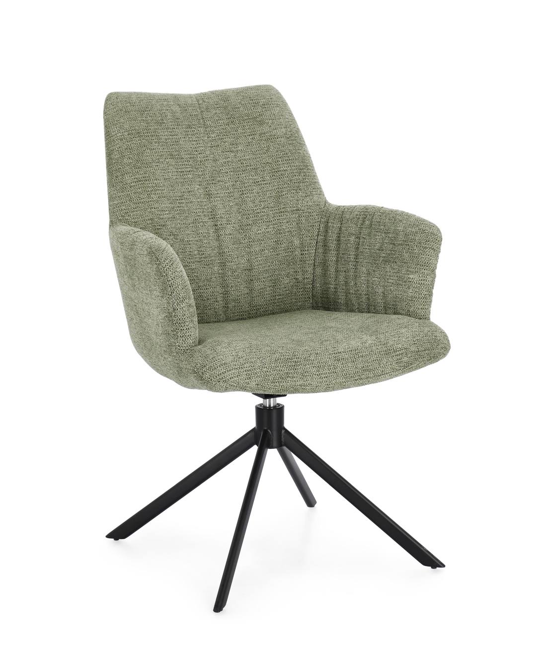 Esszimmerstuhl Alexander aus Stoff, Olive Esszimmerstuhl Alexander aus Stoff, Olive