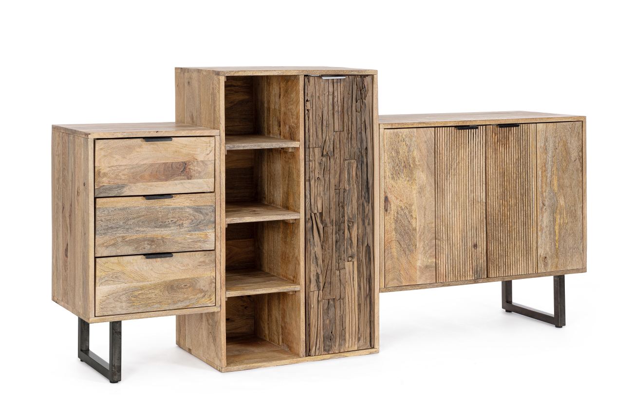 Sideboard Nashik aus Mangoholz, 189 cm Sideboard Nashik aus Mangoholz, 189 cm