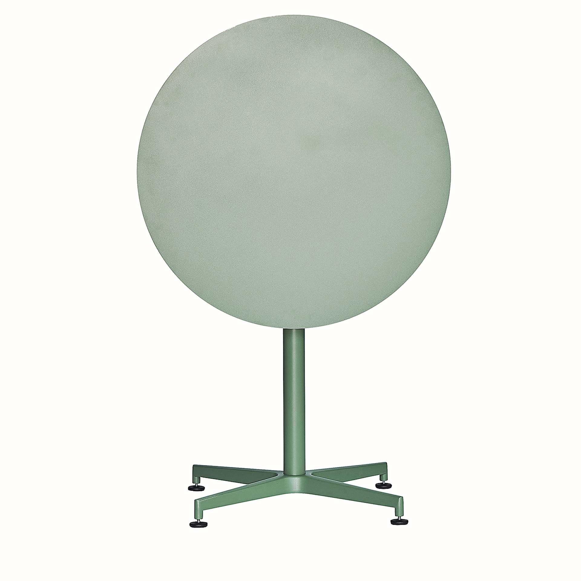 Der Klapptisch Vega in runder Form besitzt ein modernes Design. Hergestellt wurde der Tisch aus Aluminium und ist in verschieden Farben erhältlich. Der Tisch ist von der Marke Jan Kurtz.