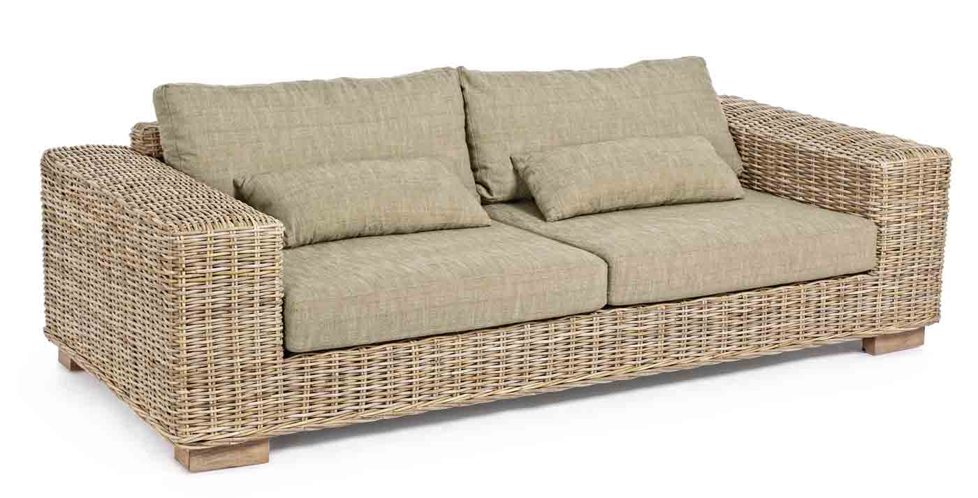 Rattansofa Leandro, 3,5 Sitzer Rattansofa Leandro, 3,5 Sitzer