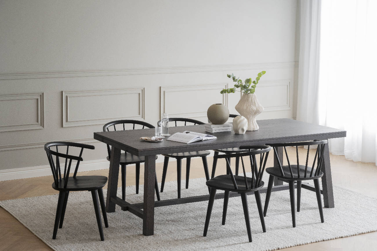 Esstisch Brooklyn, Classic, 220cm, Braun