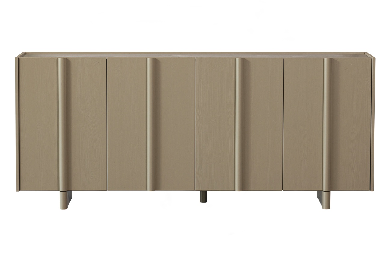 Sideboard Basu aus Kiefernholz, Braun