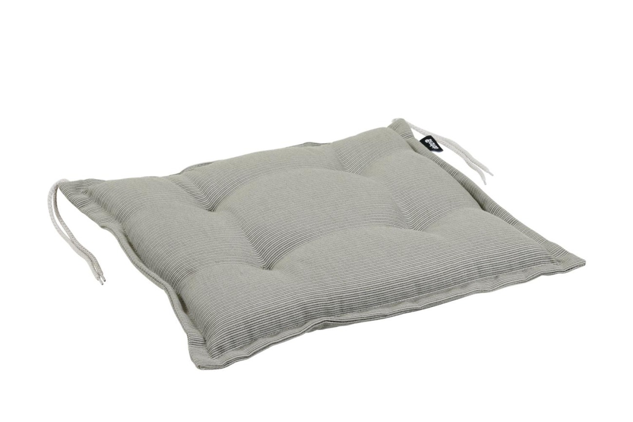 Sitzkissen Florina für Gartenstühle 41 cm, Grau Sitzkissen Florina für Gartenstühle 41 cm, Grau