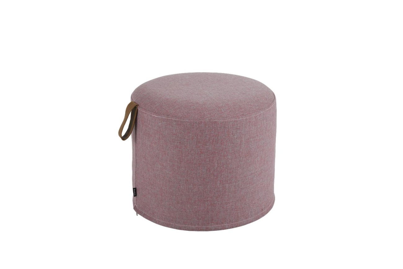 Pouf Kotte aus Olefin Stoff 50 cm, Pink Pouf Kotte aus Olefin Stoff 50 cm, Pink