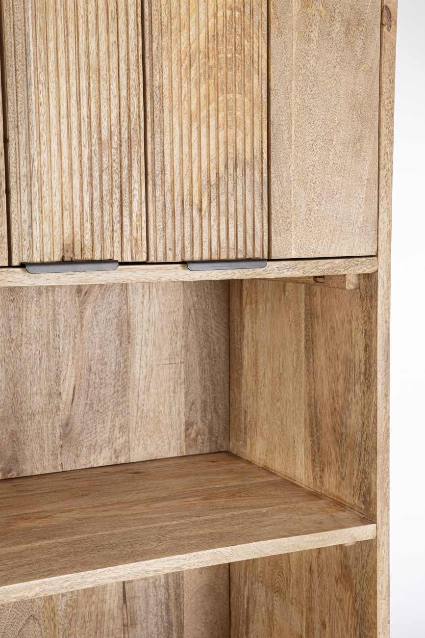 Schrank Nashik aus Mangoholz, Schmal
