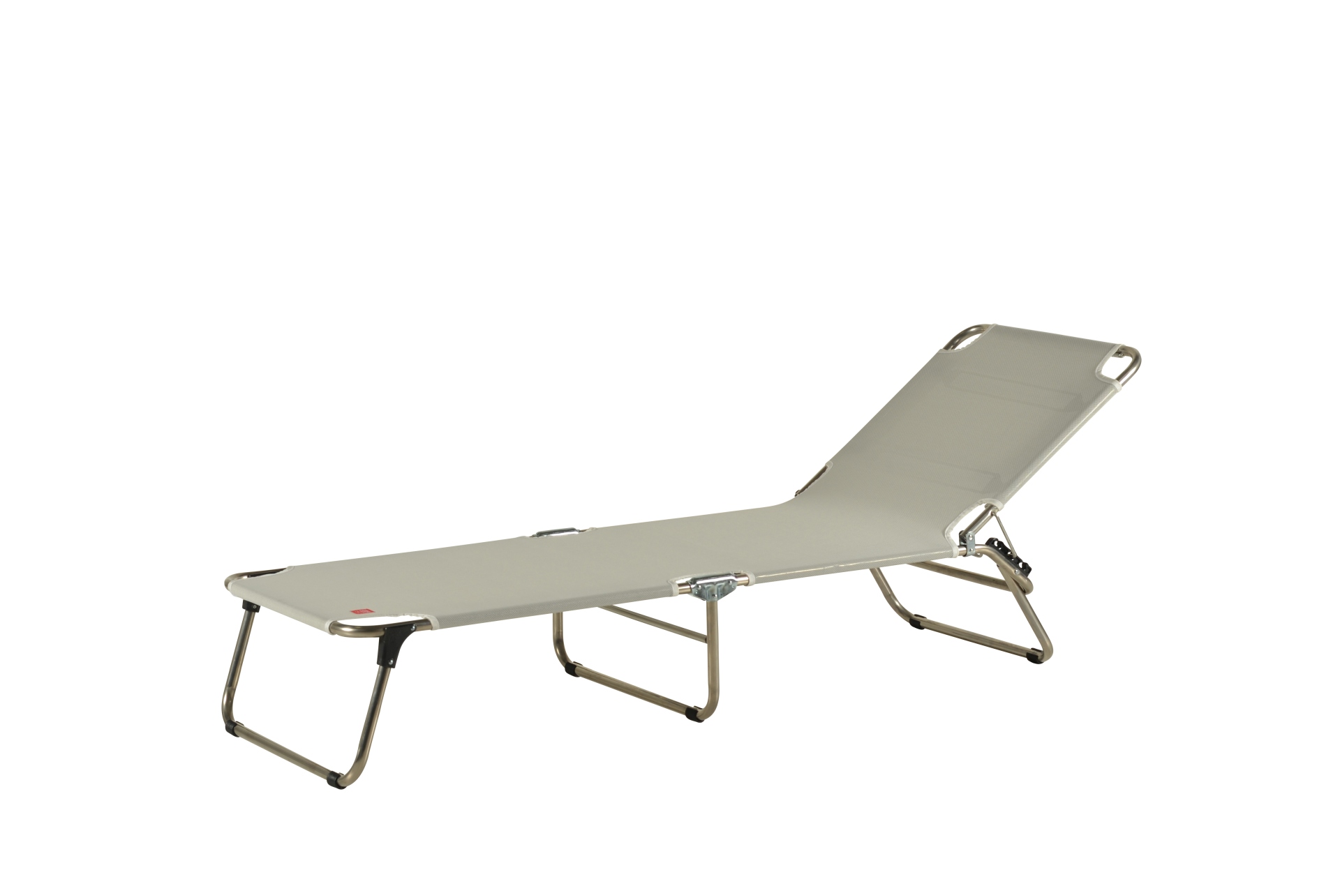 Dreibeinliege Amigo aus Aluminium, Taupe Dreibeinliege Amigo aus Aluminium, Taupe