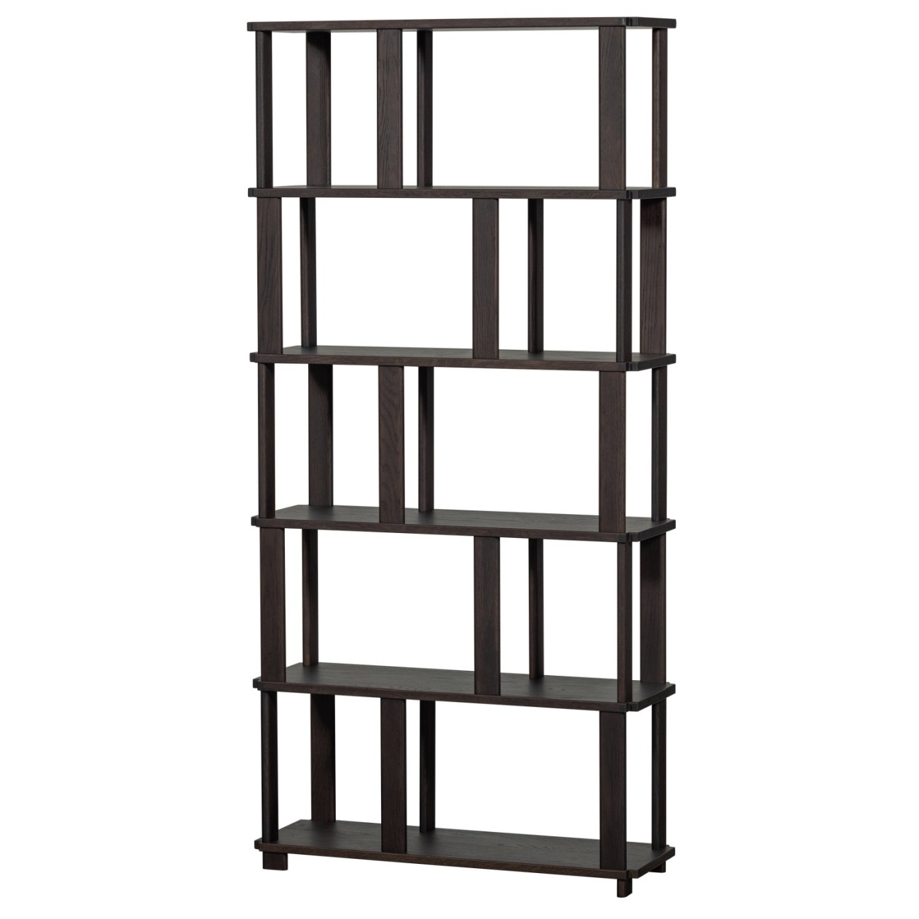 Regal Riss aus Eichenholz 186x90 cm, Braun Regal Riss aus Eichenholz 186x90 cm, Braun