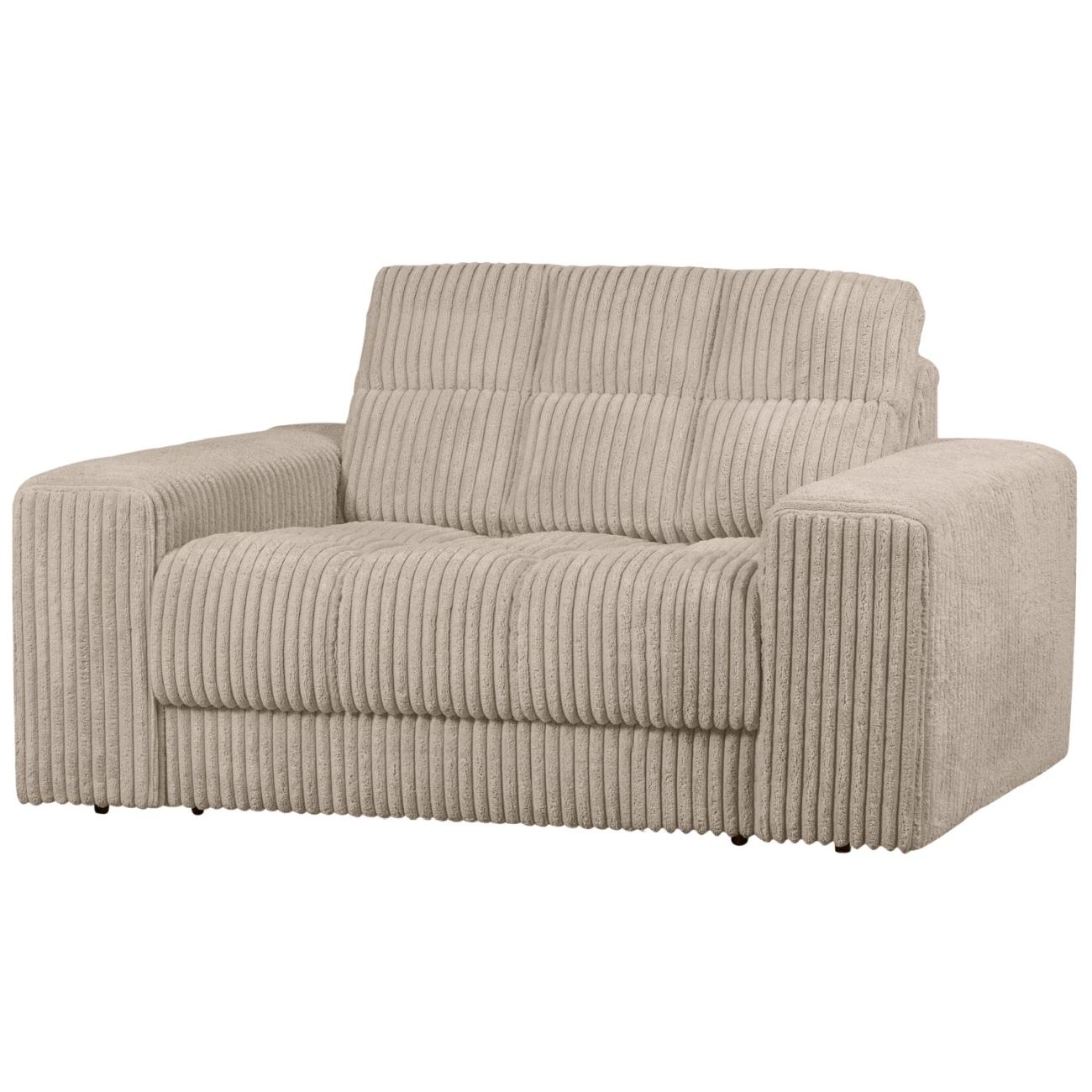 Loveseat Date mit Cordbezug, Travertin Loveseat Date mit Cordbezug, Travertin